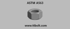 مهره ششگوش استاندارد ASTM A563
