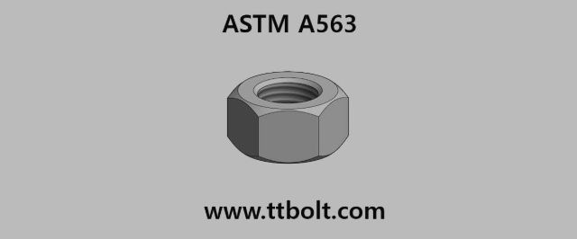 مهره ششگوش استاندارد ASTM A563