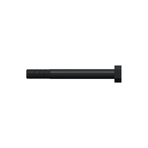 پیچ شش‌گوش ASME B18.2.1 گرید A سایز 1-1/8 × 10 اینچ، رزوه 8UN 8 TPI، آبکاری روی - Side view