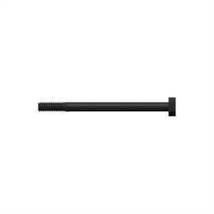 پیچ شش‌گوش ASME B18.2.1 گرید A سایز 1/4 × 3-1/2 اینچ، رزوه UNC 20 TPI، گالوانیزه گرم - Side view