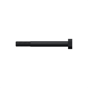 پیچ شش‌گوش ASME B18.2.1 گرید A سایز 5/16 × 3 اینچ، رزوه UNC 18 TPI، گالوانیزه گرم - Side view