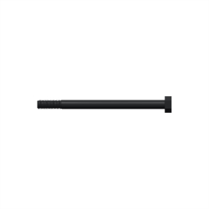 پیچ شش‌گوش ASME B18.2.1 گرید A سایز 5/16 × 4-1/2 اینچ، رزوه UNC 18 TPI، گالوانیزه گرم - Side view