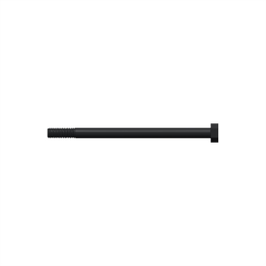 پیچ شش‌گوش ASME B18.2.1 گرید A سایز 5/16 × 5 اینچ، رزوه UNC 18 TPI، گالوانیزه گرم - Side view