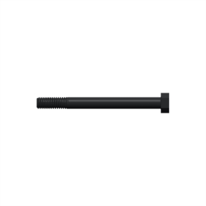 پیچ شش‌گوش ASME B18.2.1 گرید A سایز 3/8 × 4 اینچ، رزوه UNC 16 TPI، گالوانیزه گرم - Side view