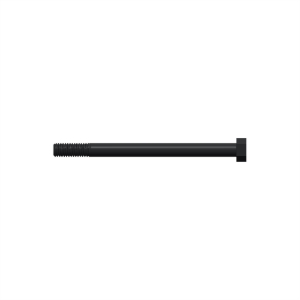 پیچ شش‌گوش ASME B18.2.1 گرید A سایز 3/8 × 5 اینچ، رزوه UNC 16 TPI، گالوانیزه گرم - Side view