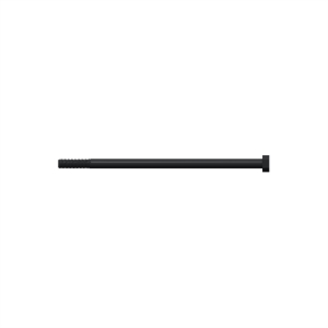 پیچ شش‌گوش ASME B18.2.1 گرید A سایز 3/8 × 8 اینچ، رزوه UNC 16 TPI، گالوانیزه گرم - Side view