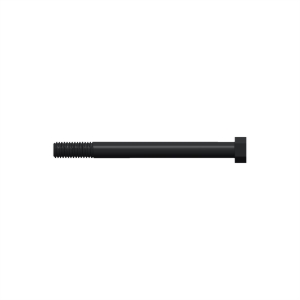 پیچ شش‌گوش ASME B18.2.1 گرید A سایز 7/16 × 5 اینچ، رزوه UNC 14 TPI، گالوانیزه گرم - Side view