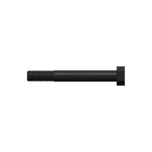 پیچ شش‌گوش ASME B18.2.1 گرید A سایز 1/2 × 4 اینچ، رزوه UNC 13 TPI، گالوانیزه گرم - Side view