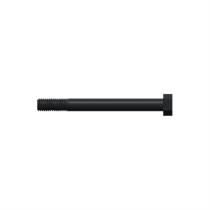 پیچ شش‌گوش ASME B18.2.1 گرید A سایز 1/2 × 5 اینچ، رزوه UNC 13 TPI، گالوانیزه گرم - Side view