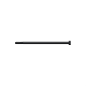 پیچ شش‌گوش ASME B18.2.1 گرید A سایز 1/2 × 10 اینچ، رزوه UNC 13 TPI، گالوانیزه گرم - Side view