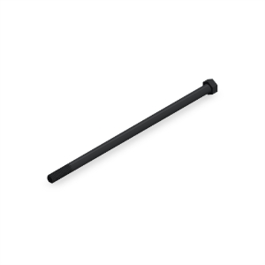 پیچ شش‌گوش ASME B18.2.1 گرید A سایز 1/2 × 12 اینچ، رزوه UNC 13 TPI، گالوانیزه گرم - ISO view