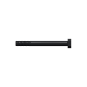 پیچ شش‌گوش ASME B18.2.1 گرید A سایز 3/4 × 7 اینچ، رزوه UNC 10 TPI، گالوانیزه گرم - Side view
