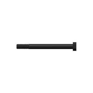 پیچ شش‌گوش ASME B18.2.1 گرید A سایز 7/8 × 10 اینچ، رزوه UNC 9 TPI، گالوانیزه گرم - Side view