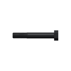 پیچ شش‌گوش ASME B18.2.1 گرید A سایز 1 × 7 اینچ، رزوه UNC 8 TPI، گالوانیزه گرم - Side view