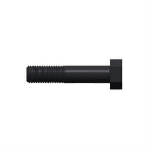پیچ شش‌گوش ASME B18.2.1 گرید A سایز 1-1/4 × 6 اینچ، رزوه 8UN 8 TPI، گالوانیزه گرم - Side view