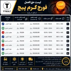 تصویر قیمت فورج گرم پیچ