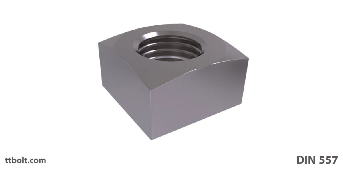 مهره مربعی استاندارد DIN 557 Class 5