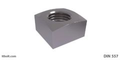 مهره مربعی استاندارد DIN 557 Class 5