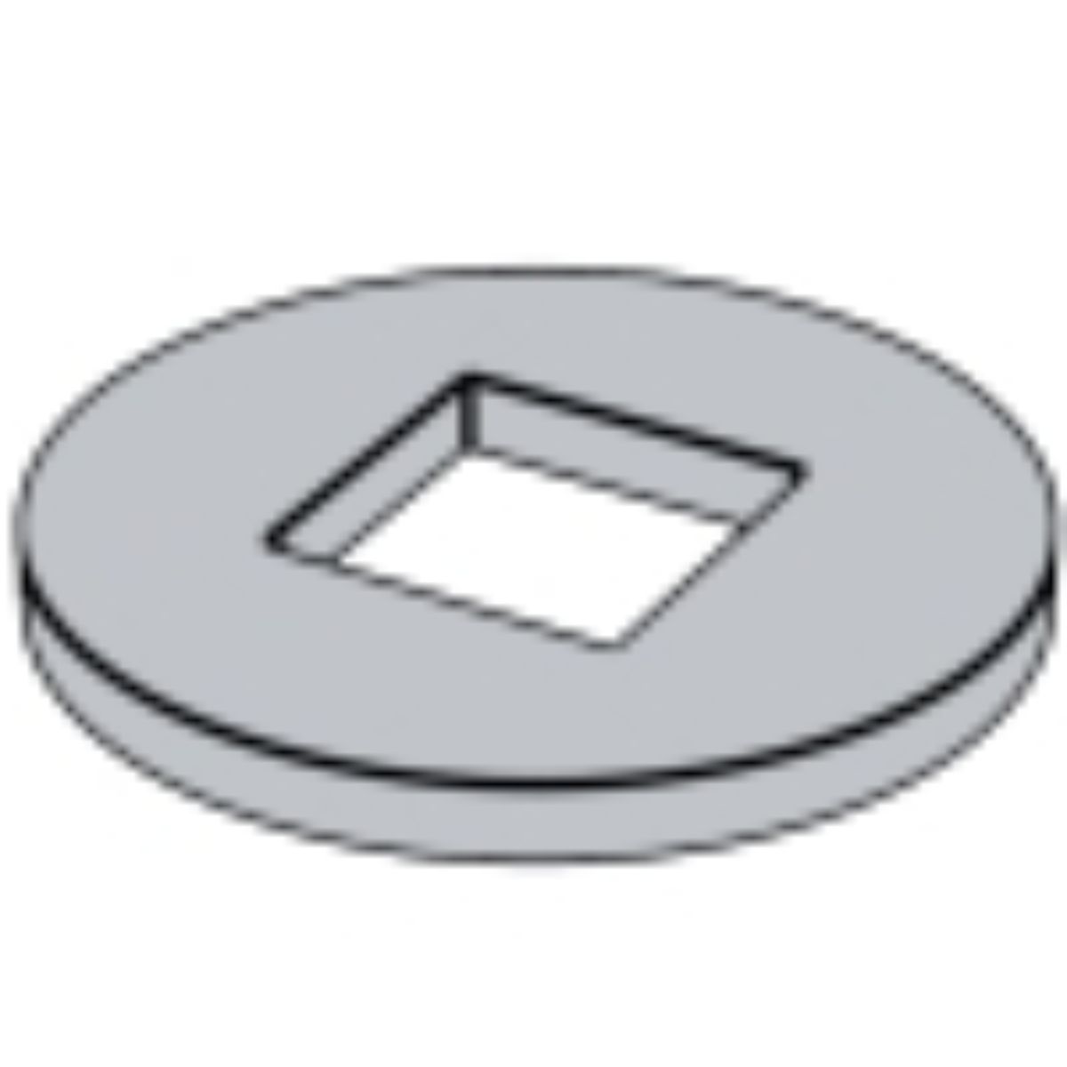 استاندارد های DIN برای واشرهای سوراخ مربعی (Square Hole Washers ) 