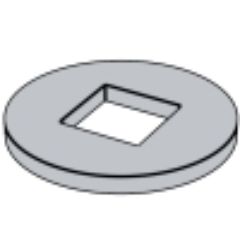 استاندارد های DIN برای واشرهای سوراخ مربعی (Square Hole Washers ) 