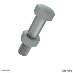 پیچ شش گوش نیم رزوه DIN 7990