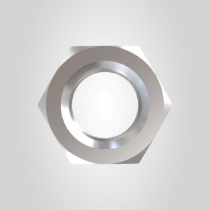 مهره شش‌گوش سنگین ASTMA194 گرید 2H سایز 4 آبکاری روی - 03_SIDE_MASTER