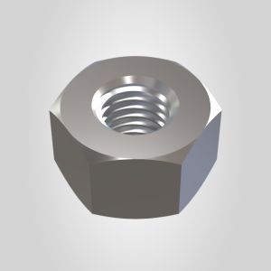 مهره شش‌گوش سنگین ASTMA194 گرید 2H سایز 3/4 آبکاری روی - 02_REAR_MASTER