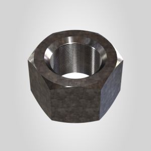 مهره شش‌گوش سنگین ASTMA194 گرید 2H سایز 4 گالوانیزه گرم - 02_REAR_MASTER