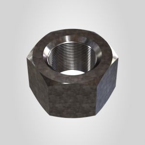 مهره شش‌گوش سنگین ASTMA194 گرید 2H سایز 3 گالوانیزه گرم - 02_REAR_MASTER