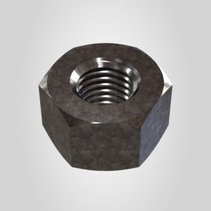 مهره شش‌گوش سنگین ASTMA194 گرید 2H سایز 1 گالوانیزه گرم - 02_REAR_MASTER