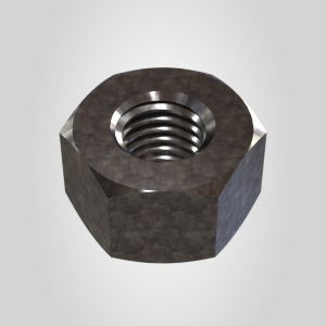 مهره شش‌گوش سنگین ASTMA194 گرید 2H سایز 3/4 گالوانیزه گرم - 02_REAR_MASTER