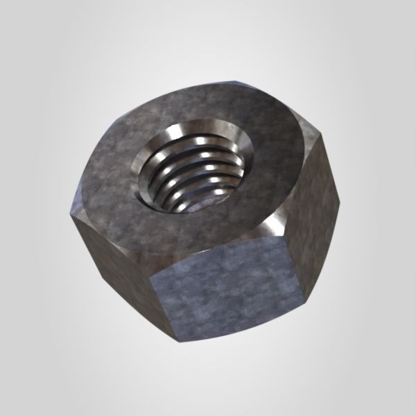 مهره شش‌گوش سنگین ASTMA194 گرید 2H سایز 5/8 گالوانیزه گرم - 01_ISO_MASTER
