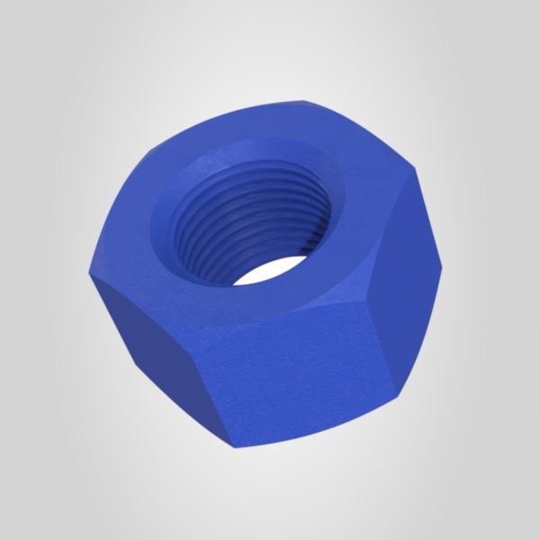 مهره شش‌گوش سنگین ASTMA194 گرید 2H سایز 1-5/8 پوشش PTFE - 01_ISO_MASTER