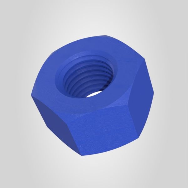 مهره شش‌گوش سنگین ASTMA194 گرید 2H سایز 1-1/8 پوشش PTFE - 01_ISO_MASTER