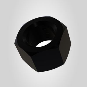 مهره شش‌گوش سنگین ASTMA194 گرید 2H سایز 4 سیاه‌کاری - 01_ISO_MASTER